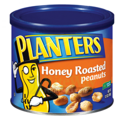 PLANTERS HONEY ROASTED PEANUTS 12OZ